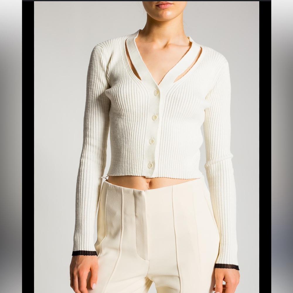 Proenza Schouler Cutout Cardigan